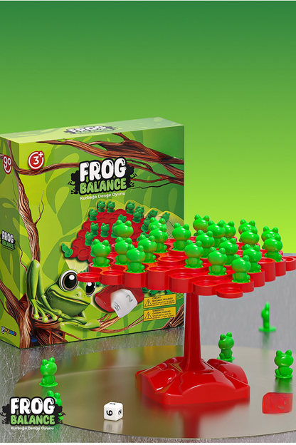 Frog Balance-Kurbağa Denge Ebeveyn Çocuk Etkileşimi Oyunu